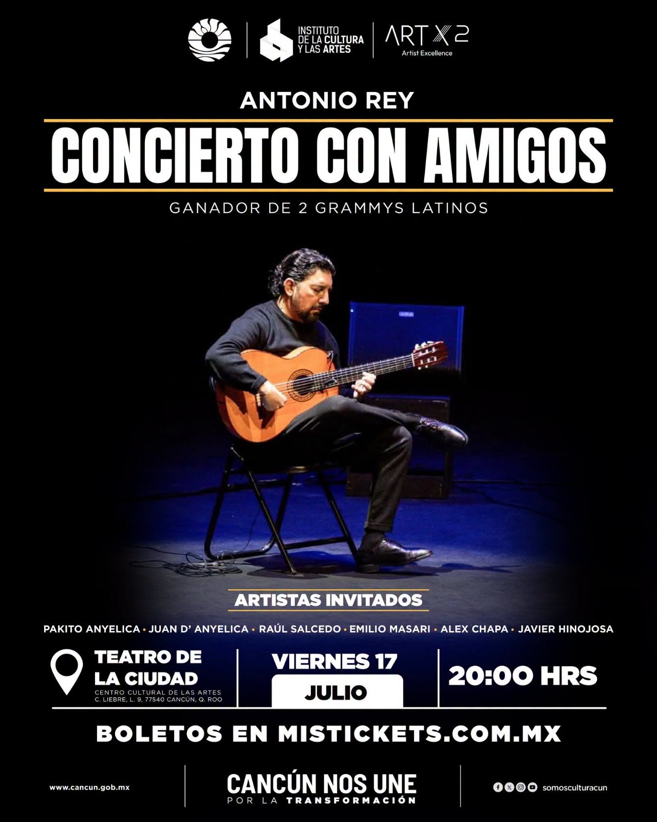 ANTONIO REY: "CONCIERTO CON AMIGOS"
