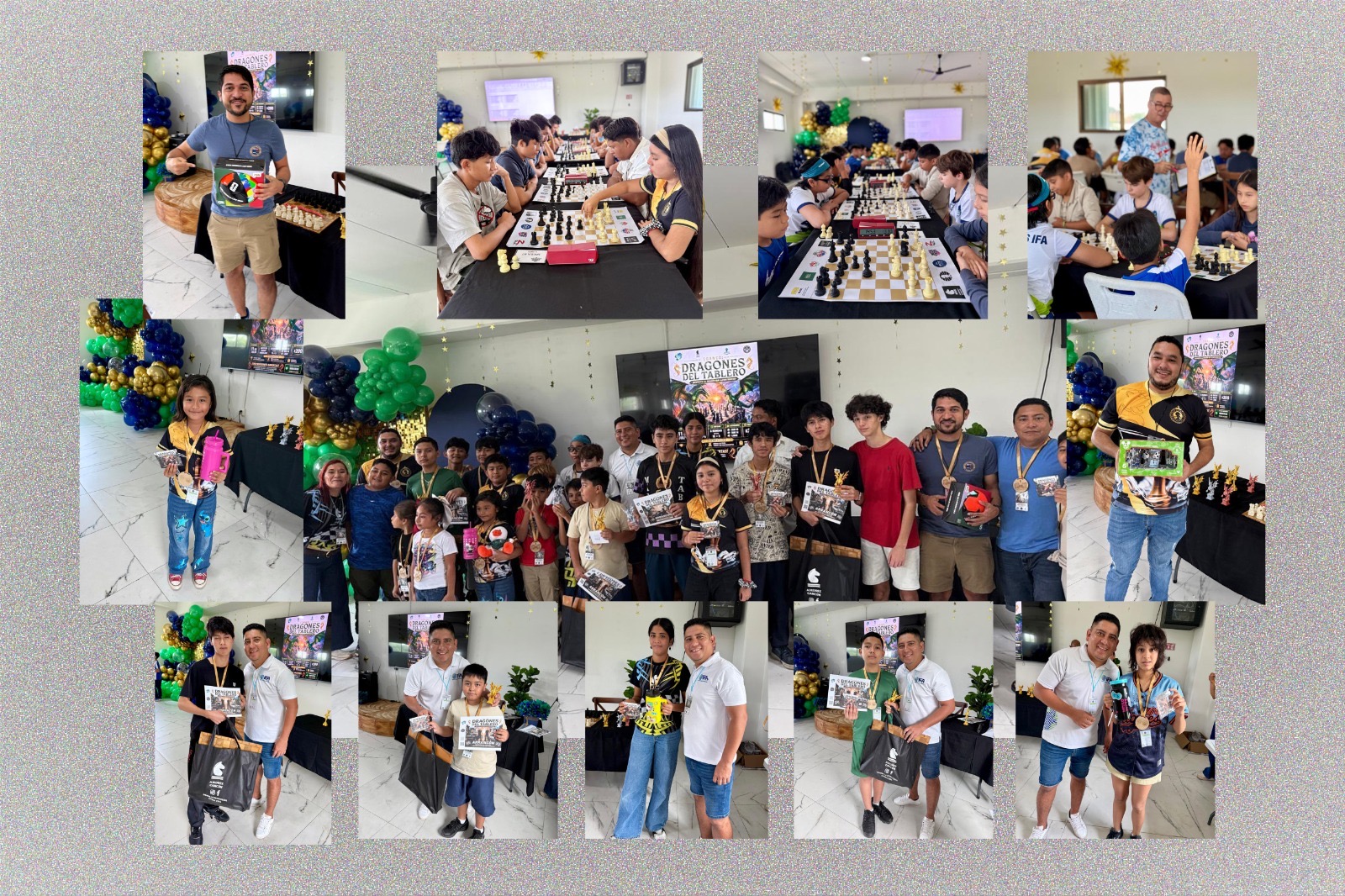 Torneo “Dragones del Tablero” impulsa el crecimiento del ajedrez en Cancún