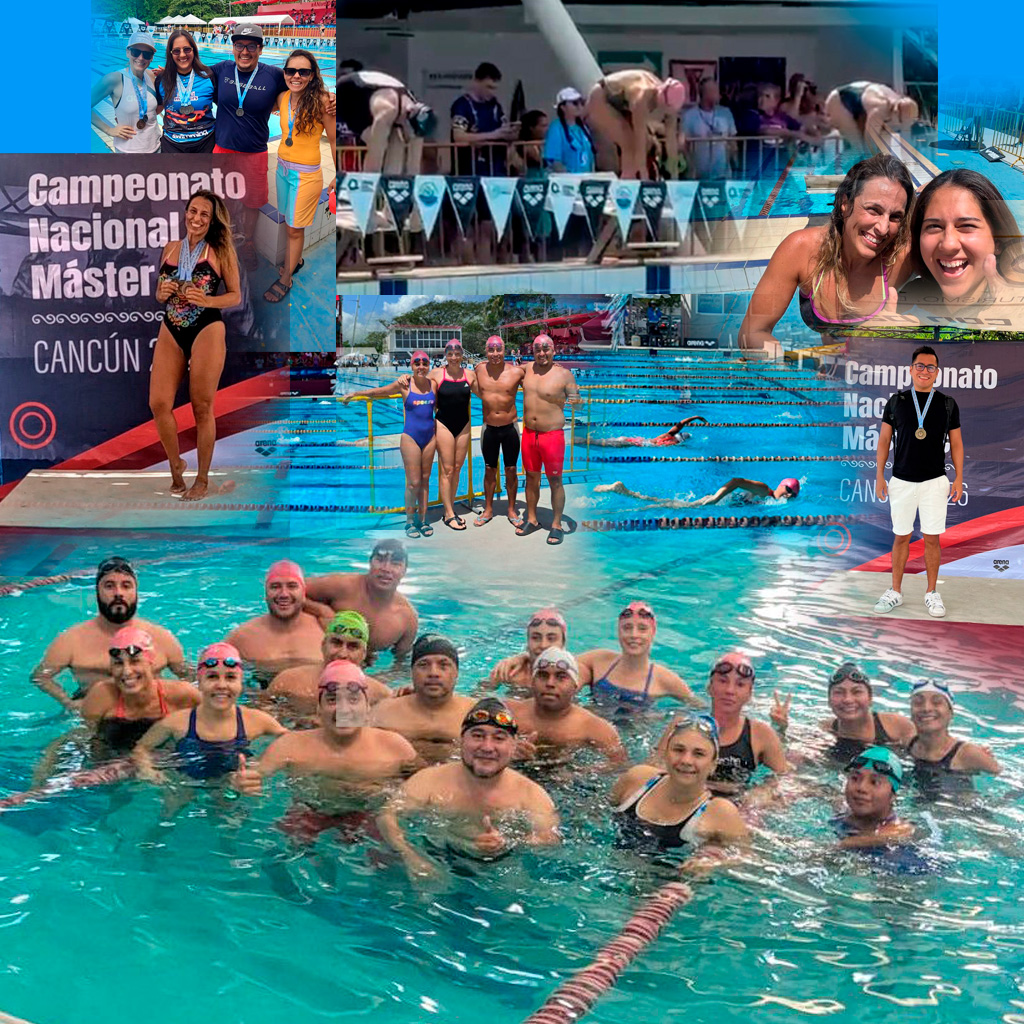 El Club Kin Ha brilló en el Campeonato Nacional Máster celebrado en Cancún