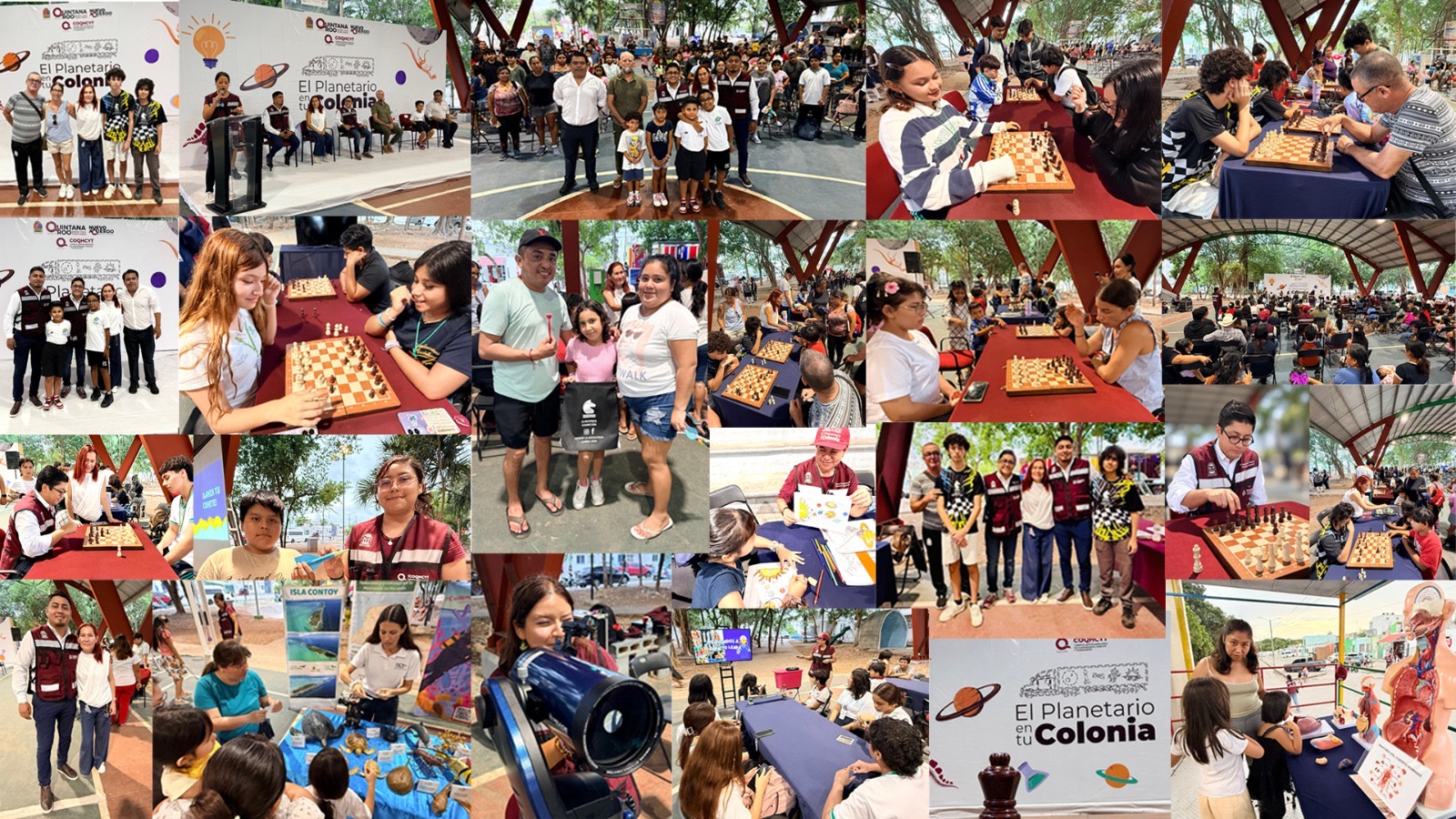 Ciencia, ajedrez y diversión llegan a Prado Norte con “El Planetario en tu Colonia”