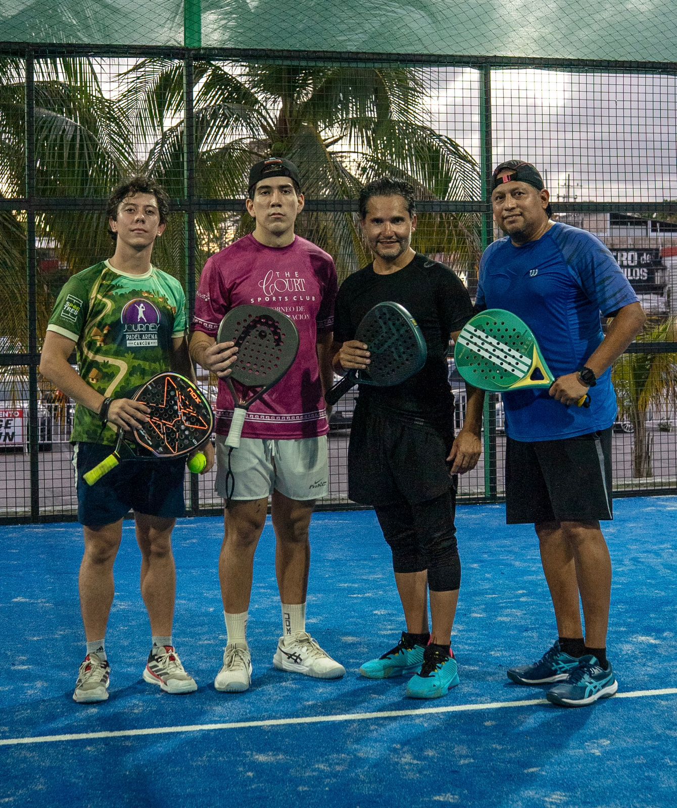 Rodrigo Nadurille y Martín Loza Campeones del torneo del Primer Aniversario de Prime Pádel Cancún